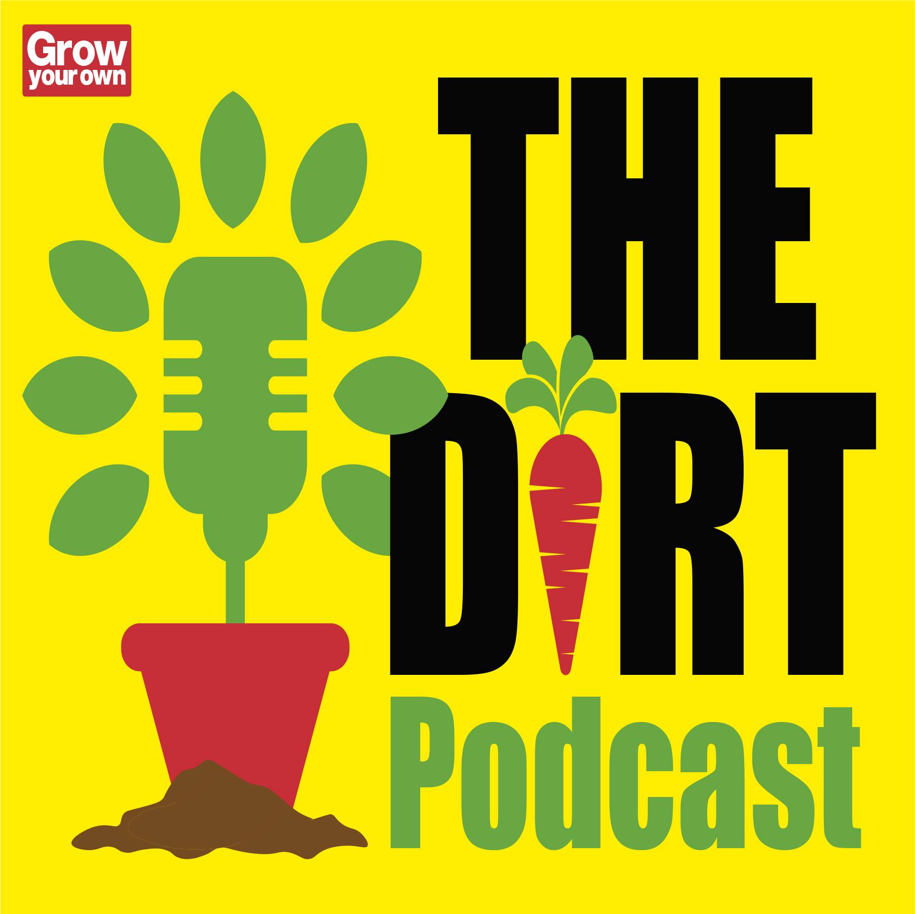 The Dirt Podcast Logo